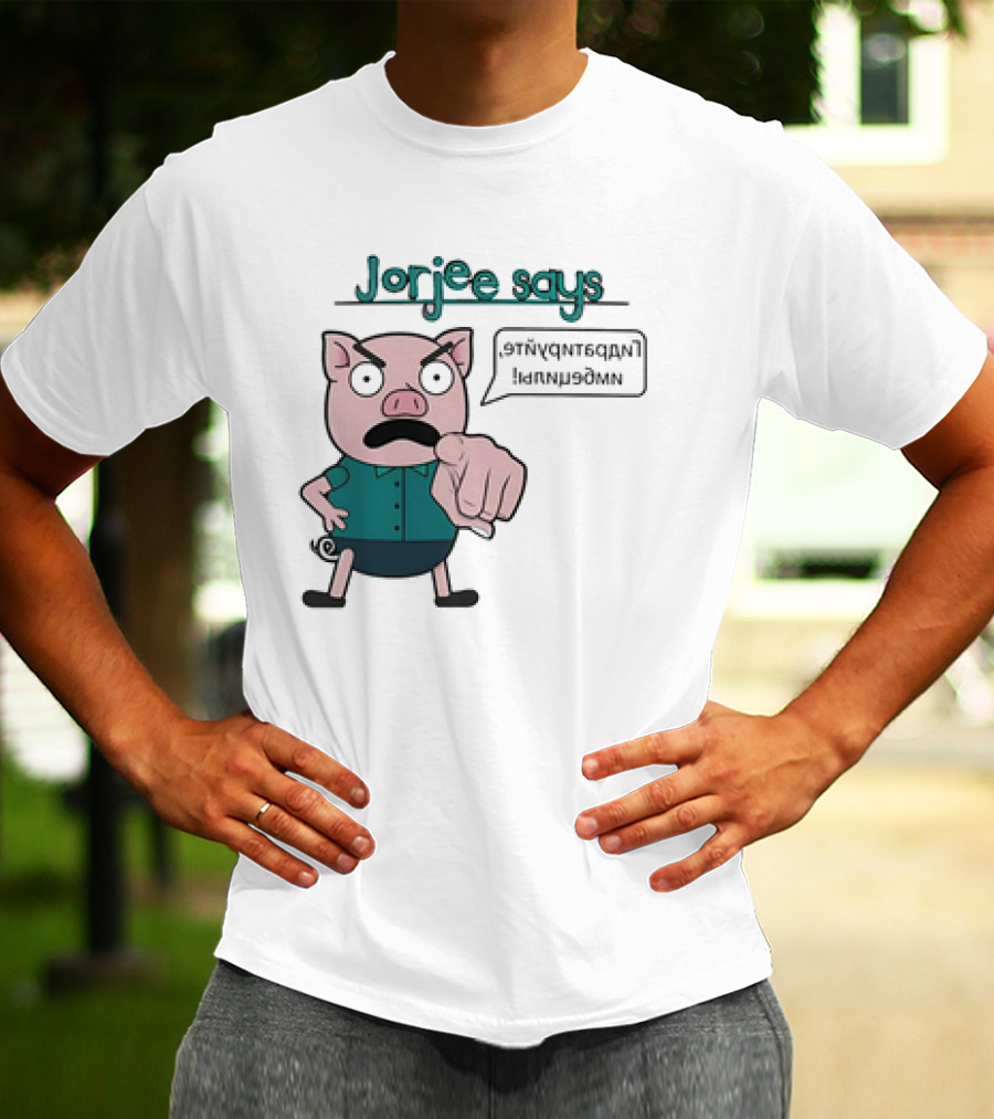Jorjee Says Unplug And Play T-Shirt