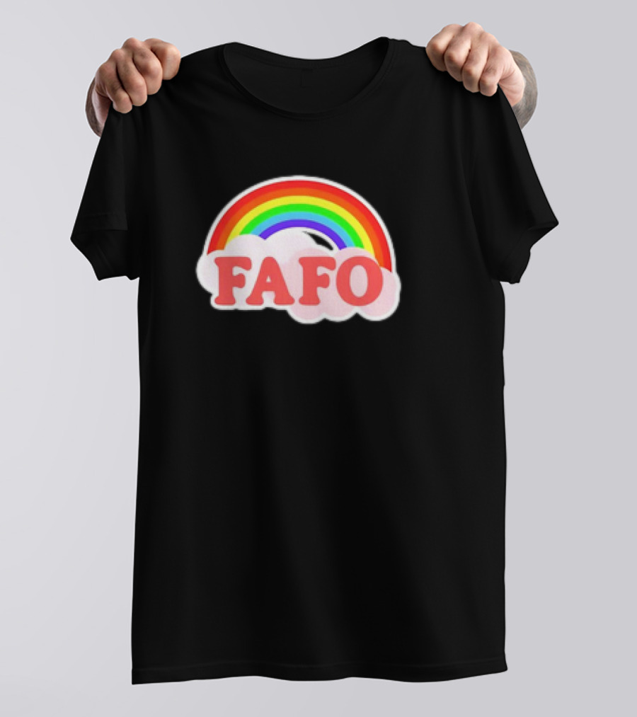 FAFO Rainbow Cute T-Shirt