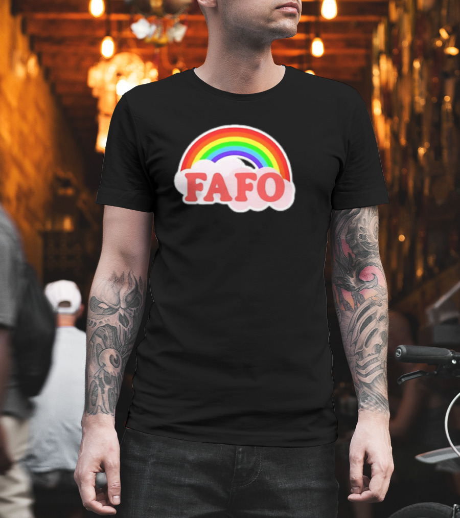 FAFO Rainbow Cute T-Shirt