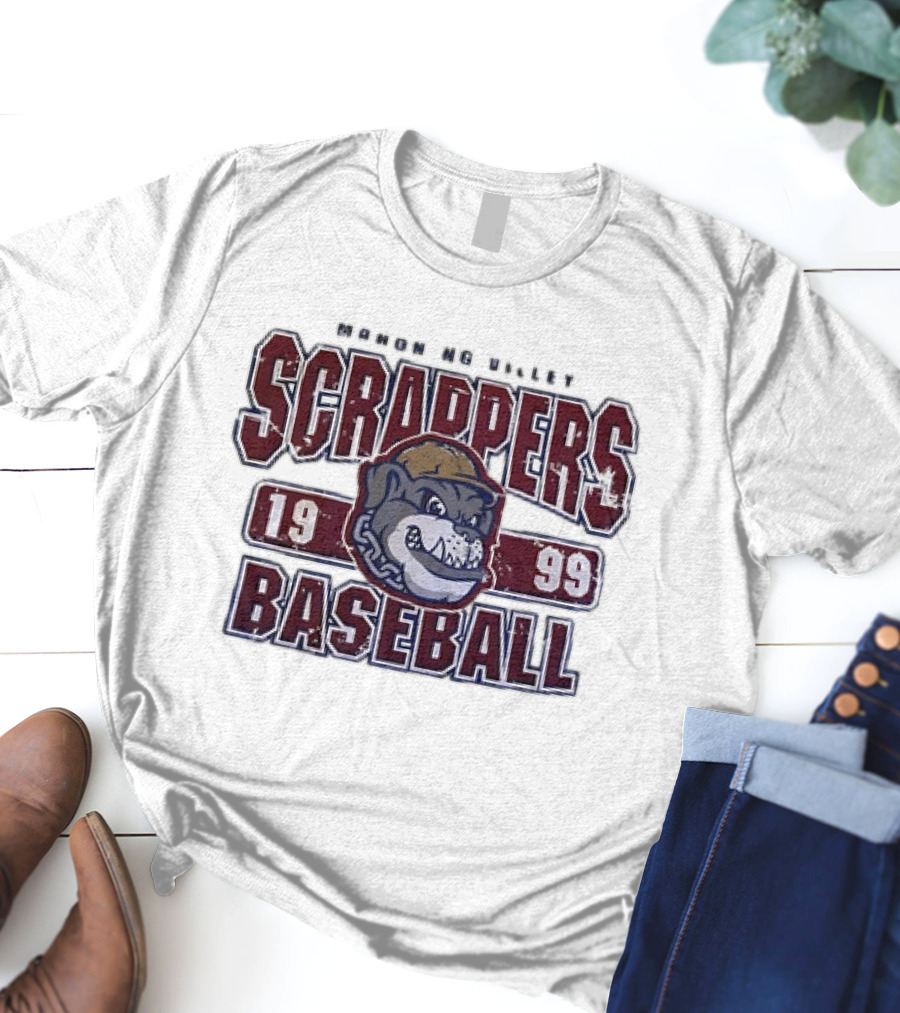Mahoning Valley Scrappers Baseball 1999 Vintage T-Shirt