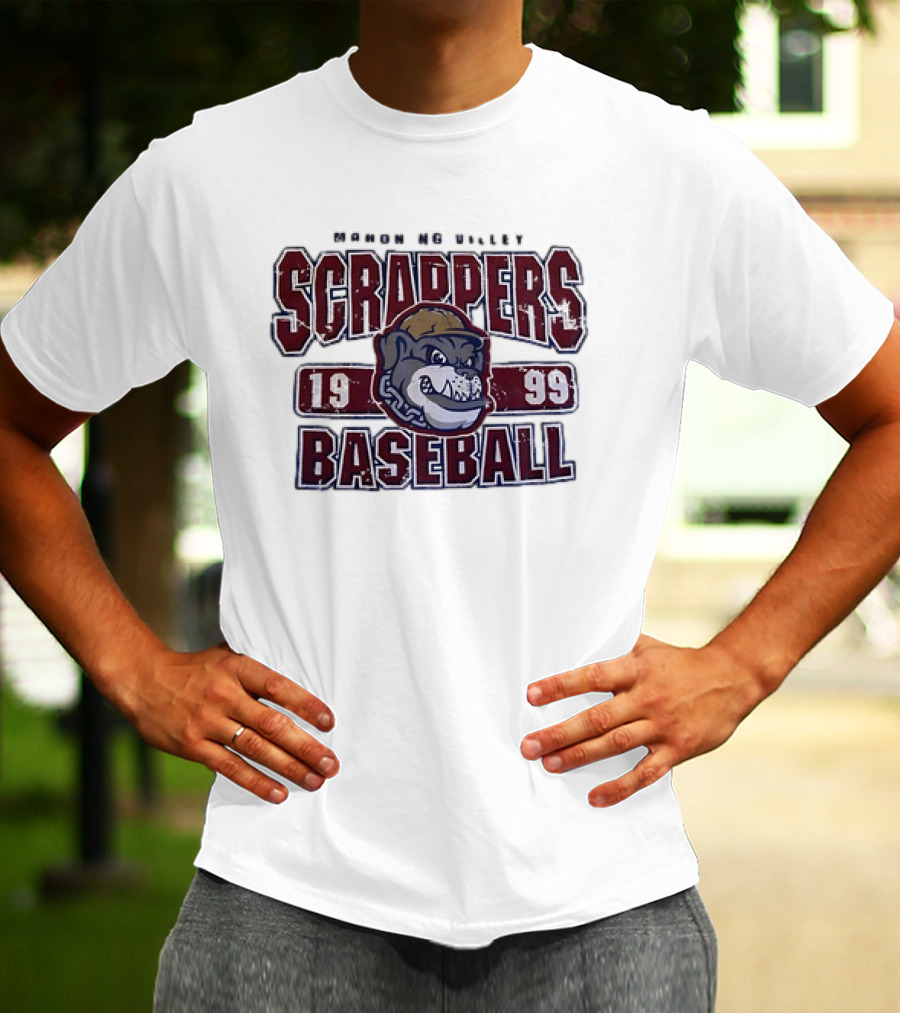 Mahoning Valley Scrappers Baseball 1999 Vintage T-Shirt