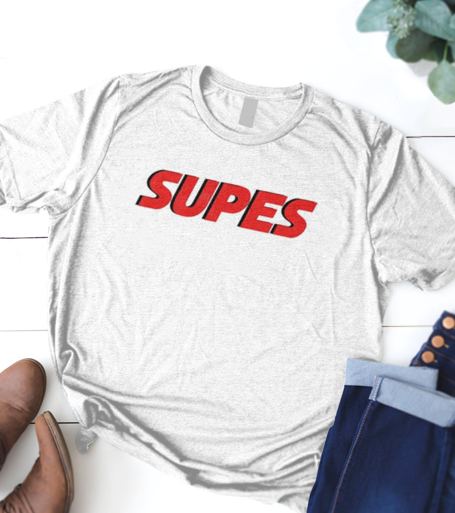 Matt Ramos The Supes Red Text T-Shirt