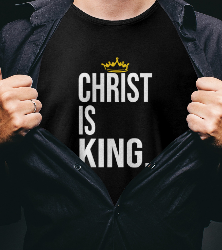 Christ Is King Crown T-Shirt