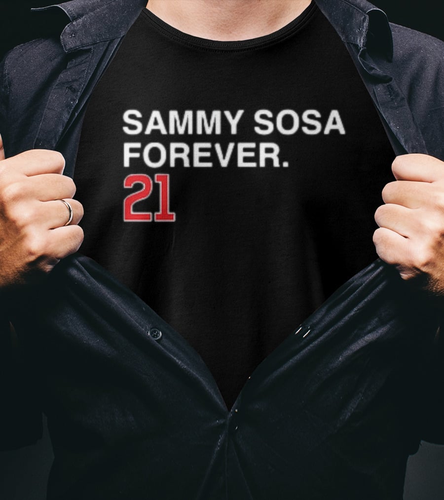 Sammy Sosa Forever 21 Chicago Cubs T-Shirt
