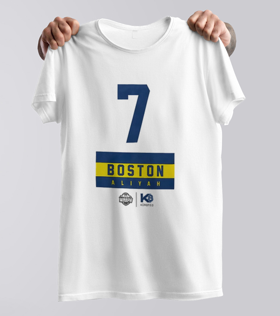 7 Boston Aliyah WNBA Kompete Indiana Fever T-Shirt