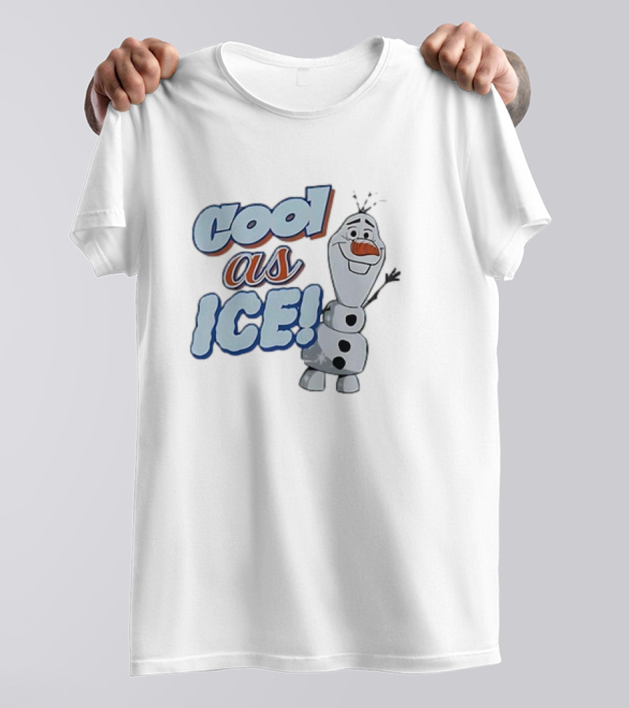 Olaf Cool As Ice Frozen Snowman Fun T-Shirt