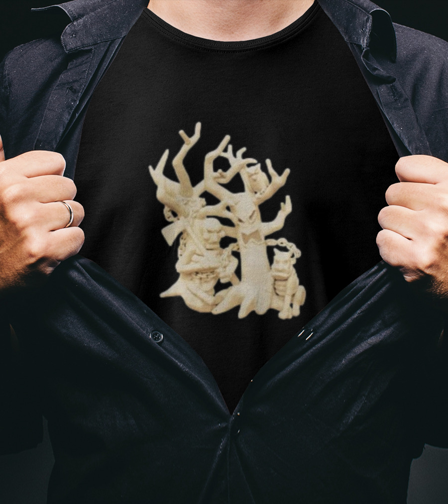 Spooky Woods Woodland Haunted Forest Creatures T-Shirt