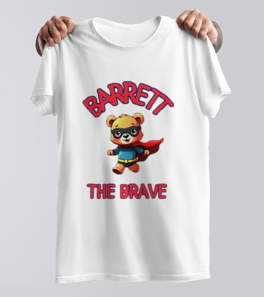 BARRETT THE BRAVE SUPERHERO BEAR T-Shirt