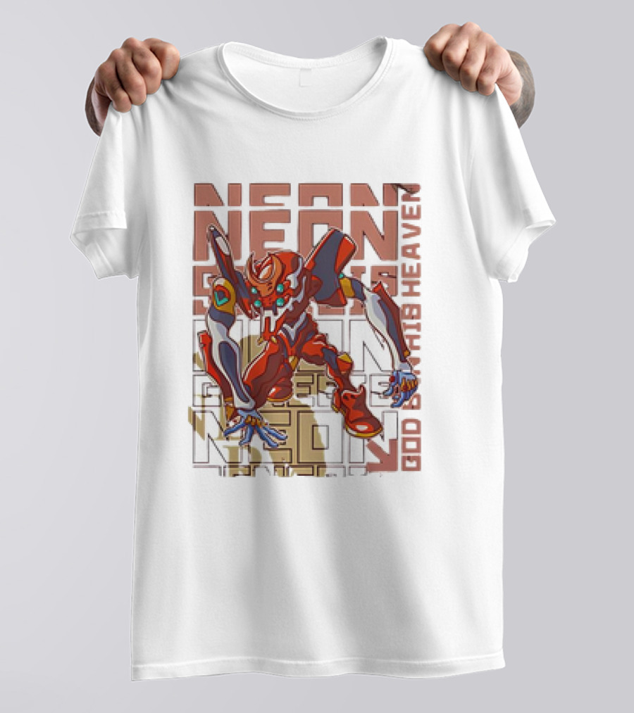 Eva-02 Neon Genesis Evangelion God’s In His Heaven T-Shirt