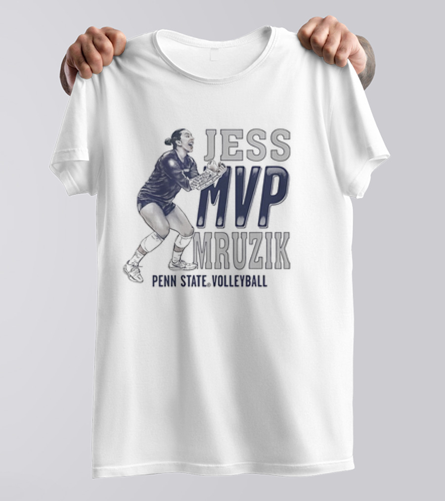 Jess MVP Mruzik Penn State Volleyball 90s T-Shirt