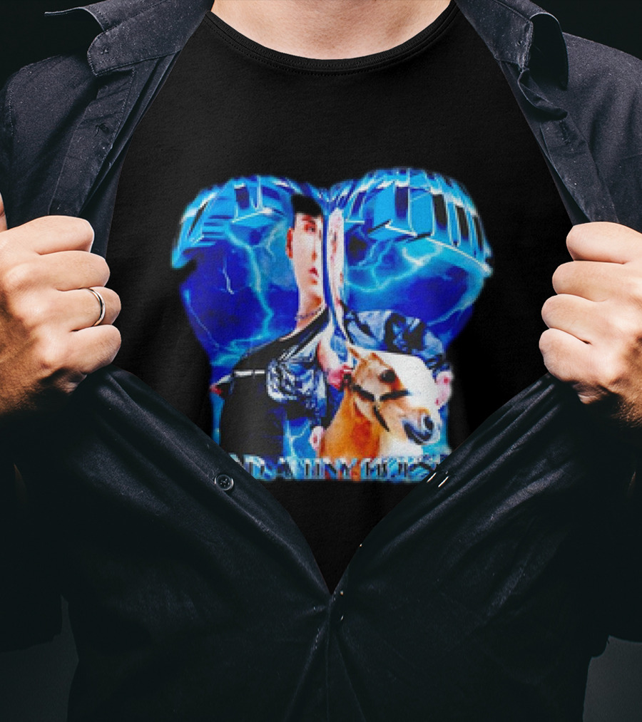 Dan And Phil Lightning And A Tiny Horse T-Shirt