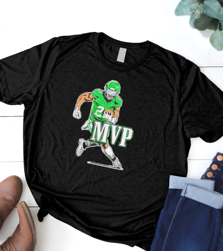 Philadelphia Eagles Number 26 Green Uniform MVP T-Shirt
