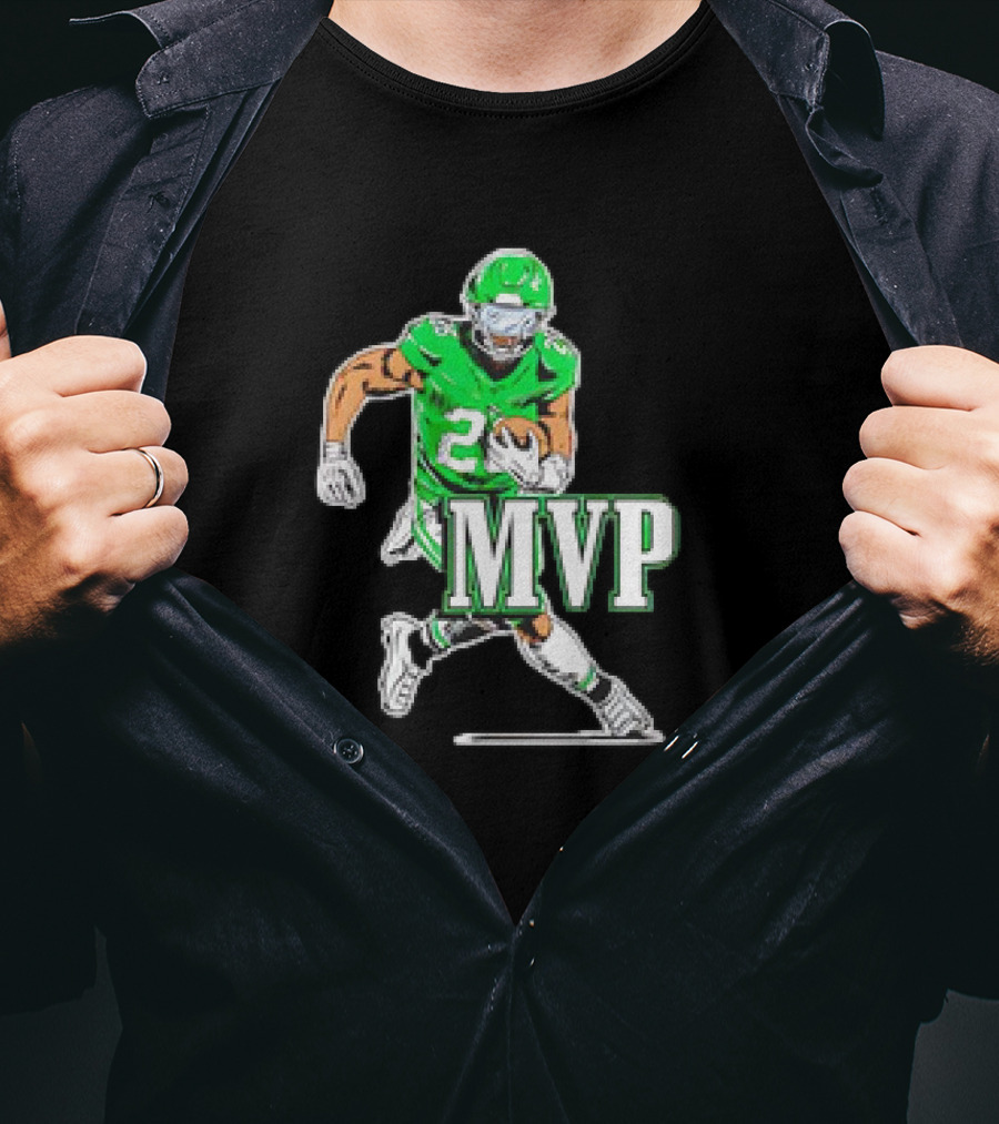 Philadelphia Eagles Number 26 Green Uniform MVP T-Shirt