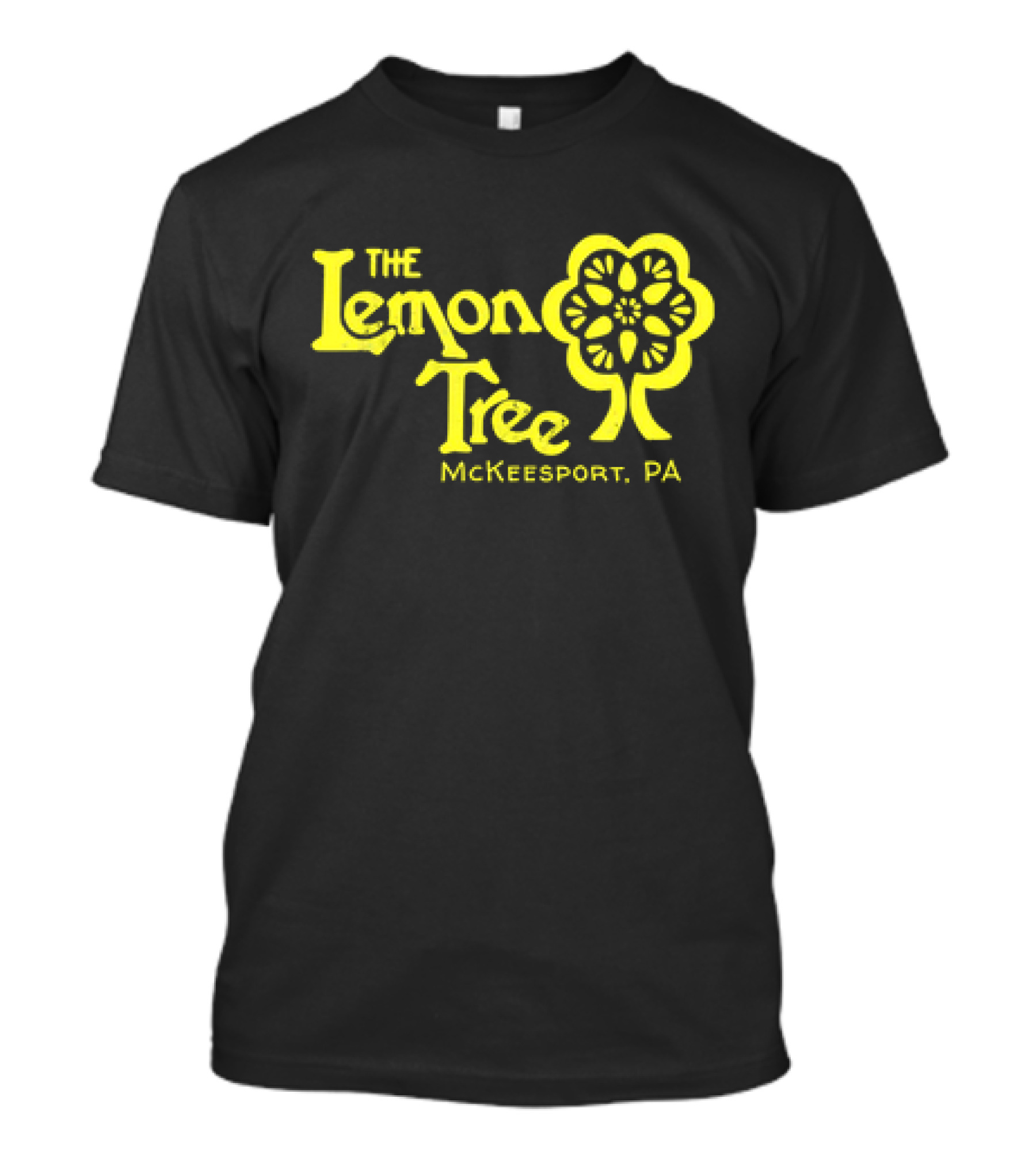 The Lemon Tree McKeesport PA Retro Floral T-Shirt