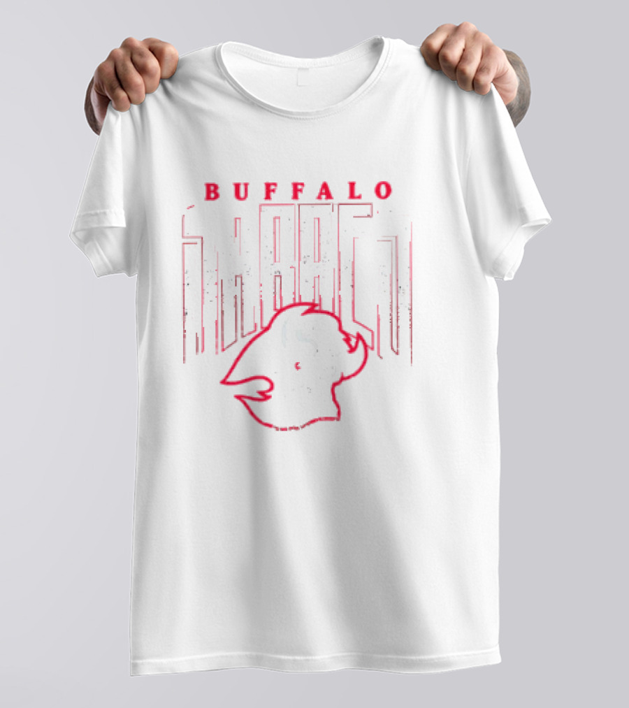 Buffalo Sabres Retro Red And Black NHL Hockey T-Shirt