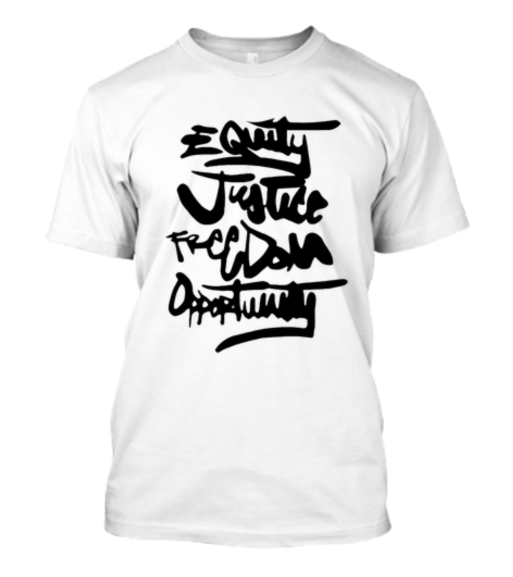 Equality Justice Freedom Opportunity Equity T-Shirt