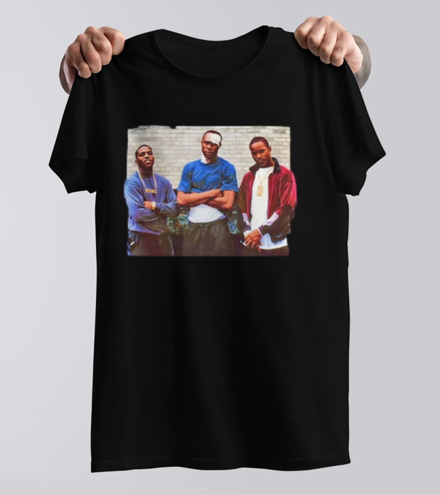 Paid In Full Movie Calvin Scene With Three Men In Streetwear Clothing T-Shirt