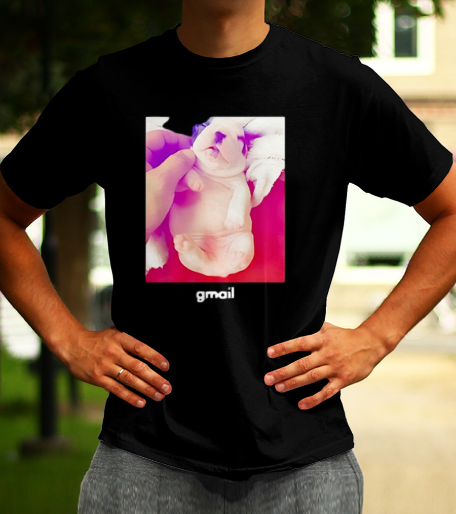 Pibble Palace Gmail Puppy Image T-Shirt