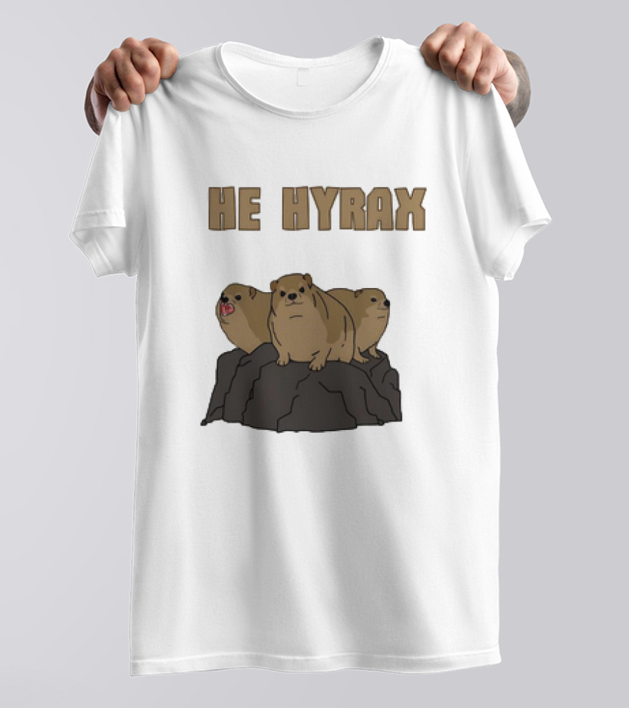 HE HYRAX Cute Angry Meme T-Shirt
