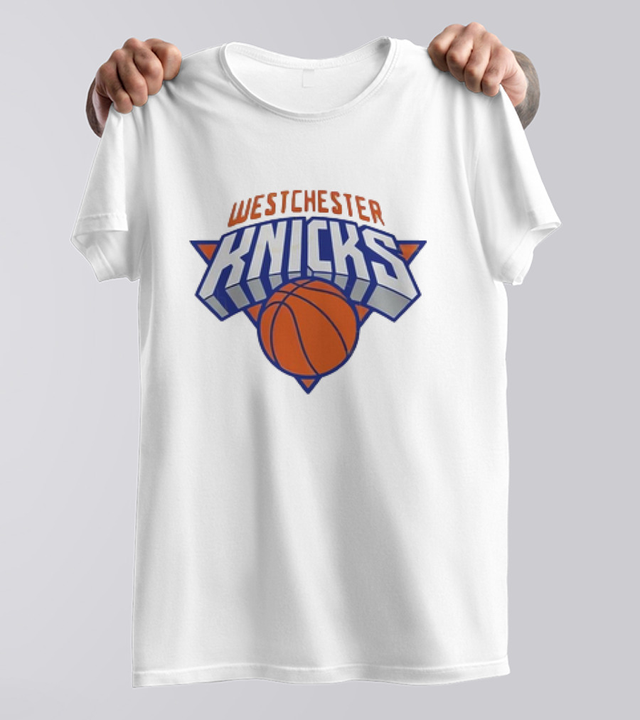 Westchester Knicks Basketball Emblem T-Shirt