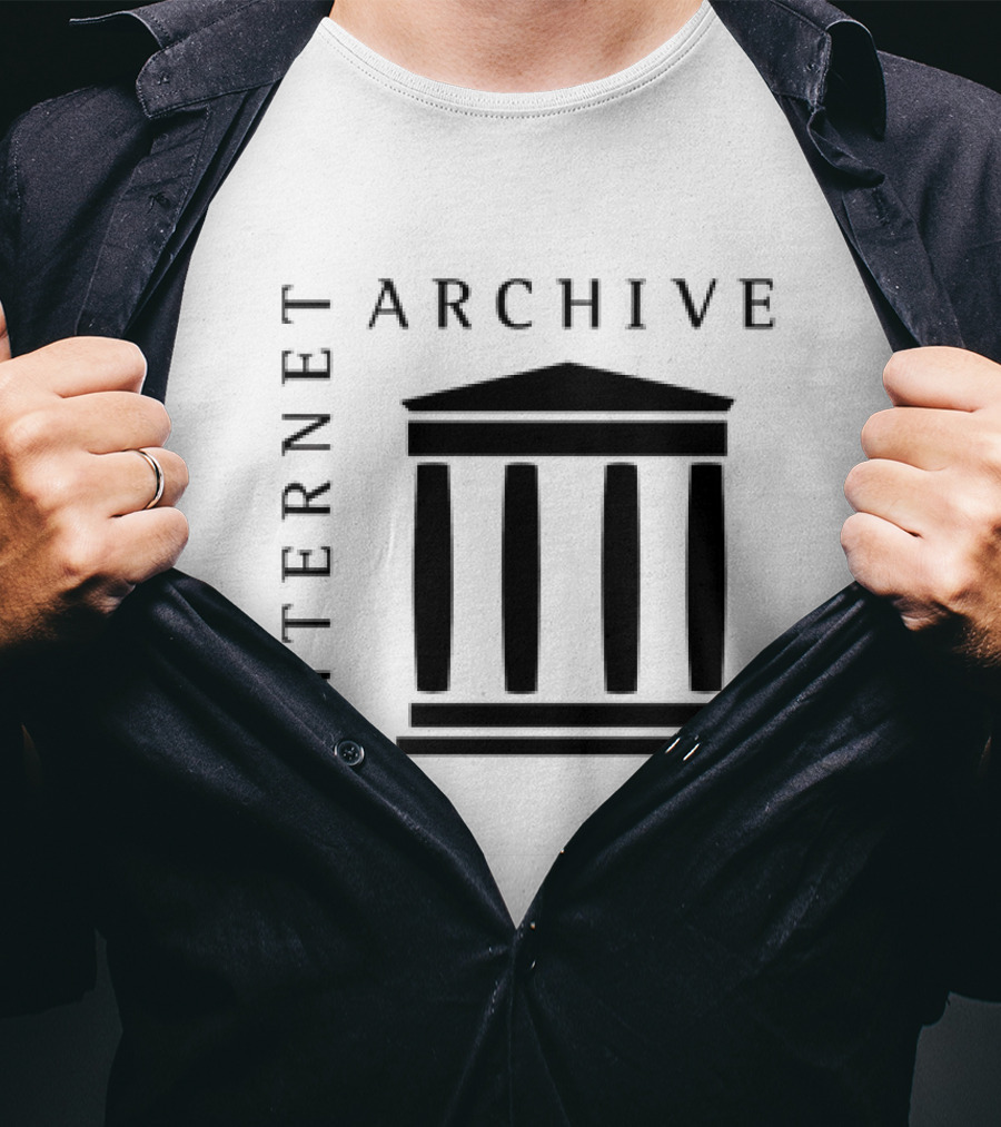 Internet Archive With Temple T-Shirt