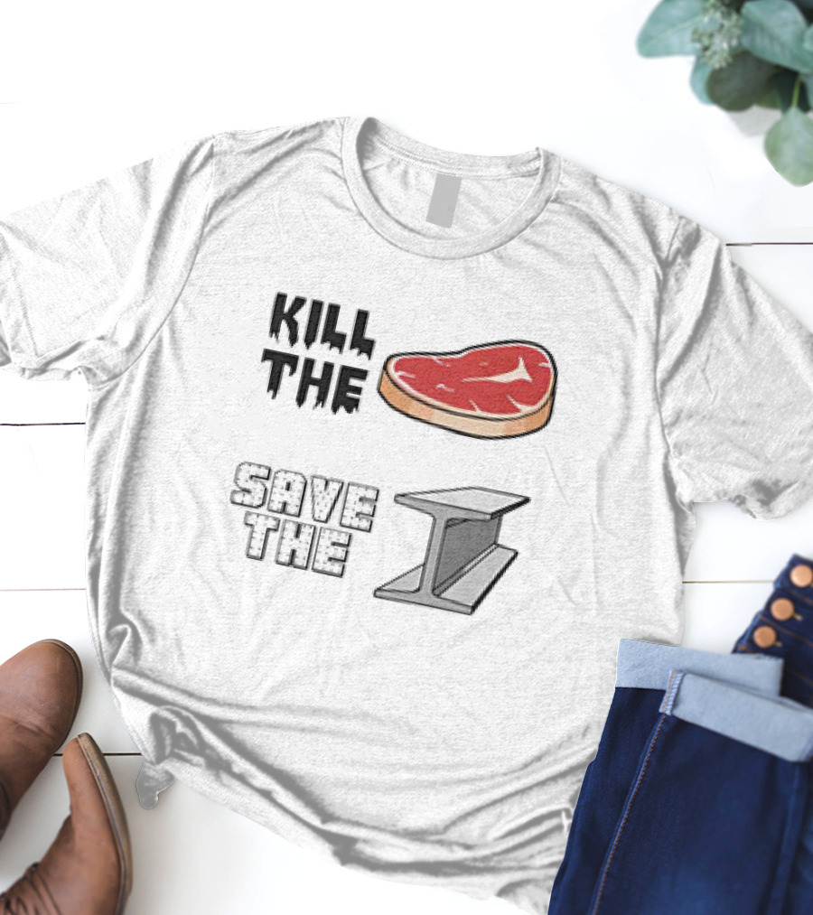 Kill The Meat Save The Metal T-Shirt