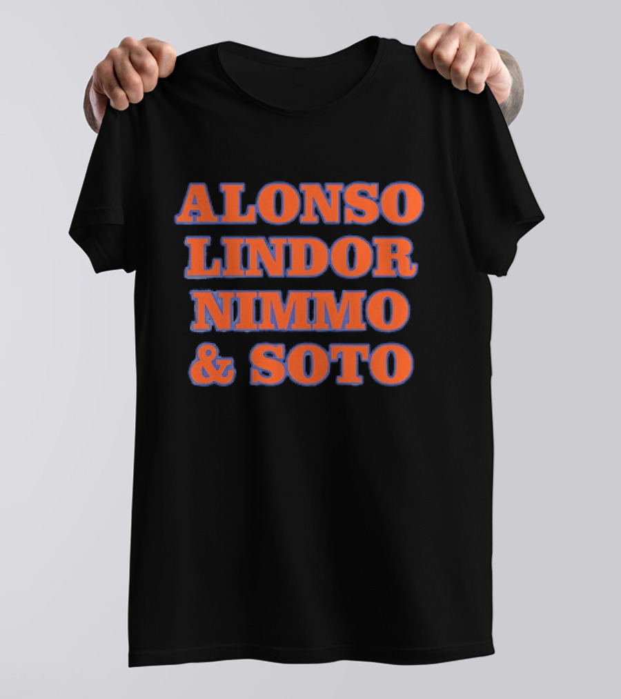 ALONSO LINDOR NIMMO SOTO Baseball Stars T-Shirt