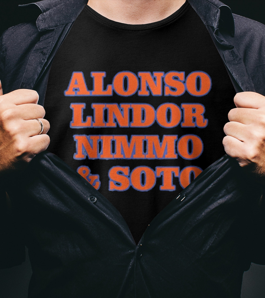 ALONSO LINDOR NIMMO SOTO Baseball Stars T-Shirt