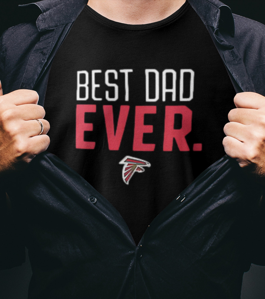 Atlanta Falcons Best Dad Ever Falcon T-Shirt