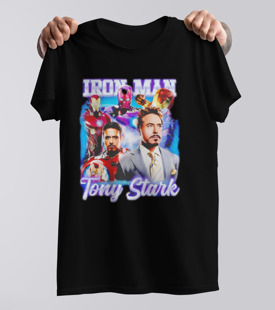 Iron Man Tony Stark Marvel Studio T-Shirt
