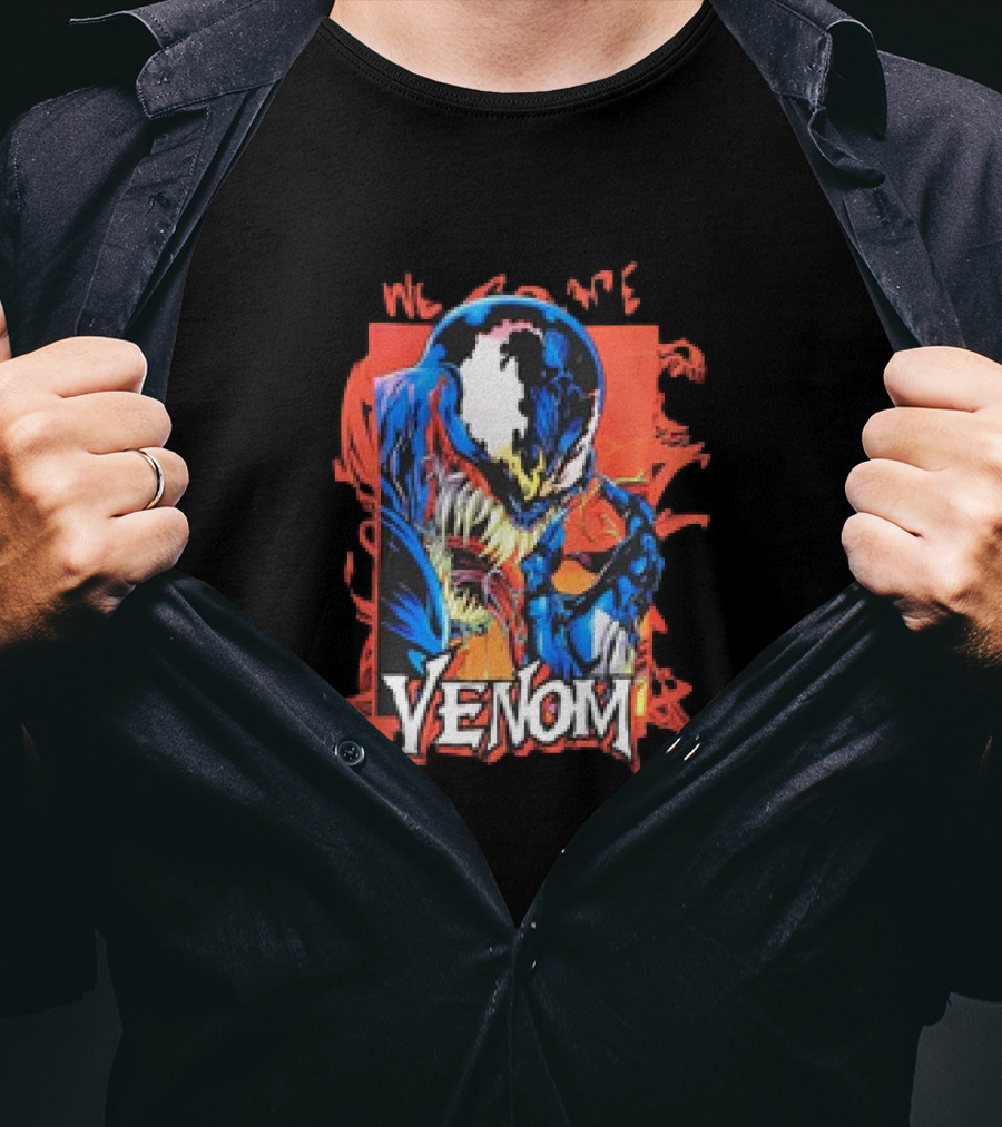 Marvel We Are Venom Featuring Iconic Venom T-Shirt