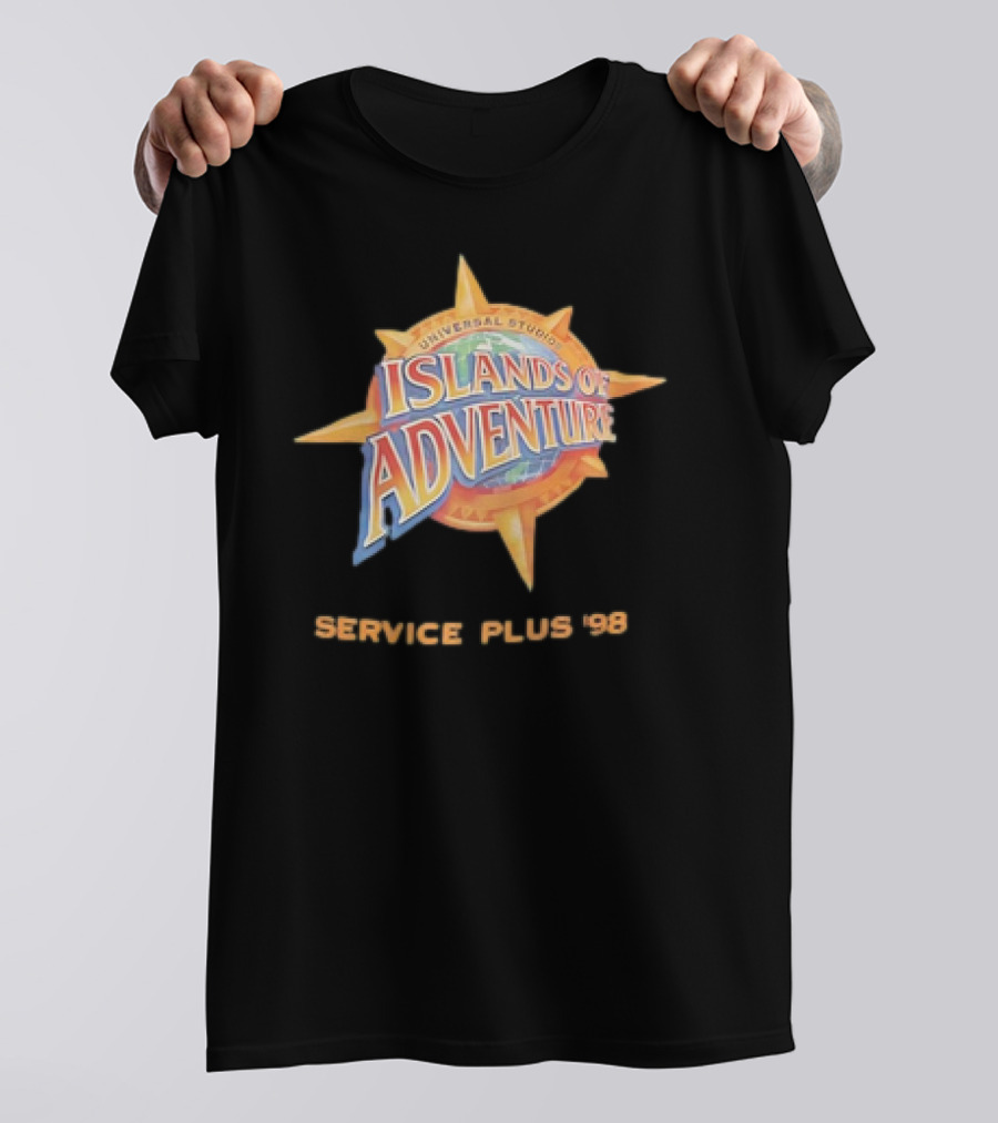 Universal Studios Islands Of Adventure Service Plus ’98 T-Shirt