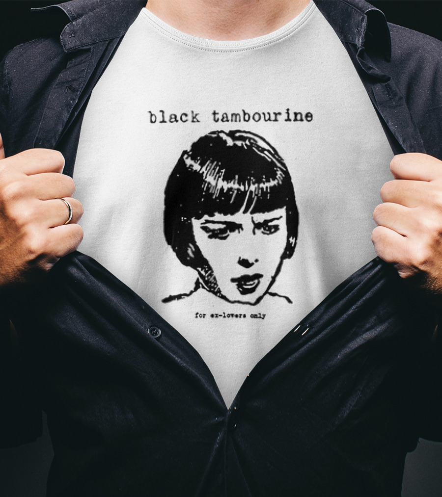 Black Tambourine For Ex Lovers Only Iconic T-Shirt
