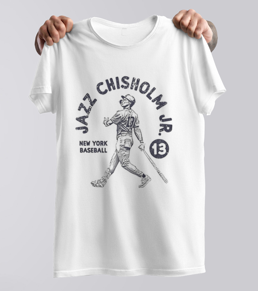 Jazz Chisholm Jr. New York Baseball Vintage 13 T-Shirt