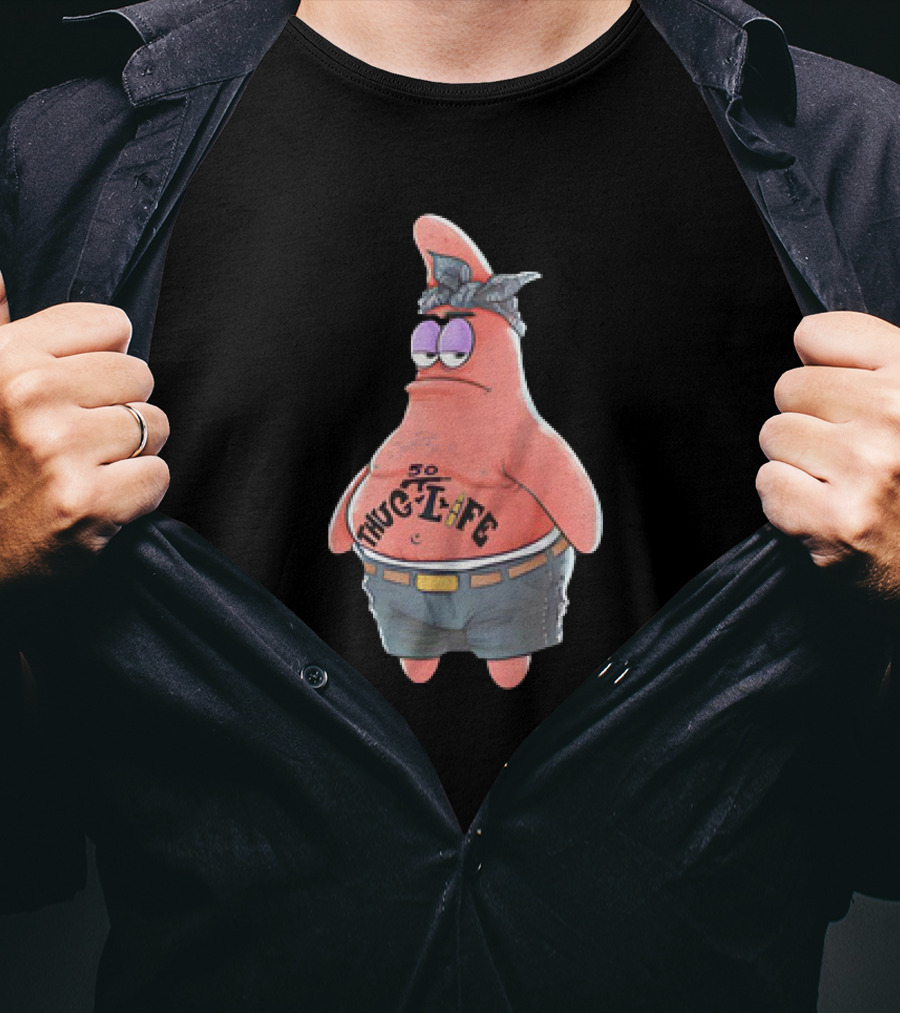 Patrick Star Thug Life So Gangster T-Shirt