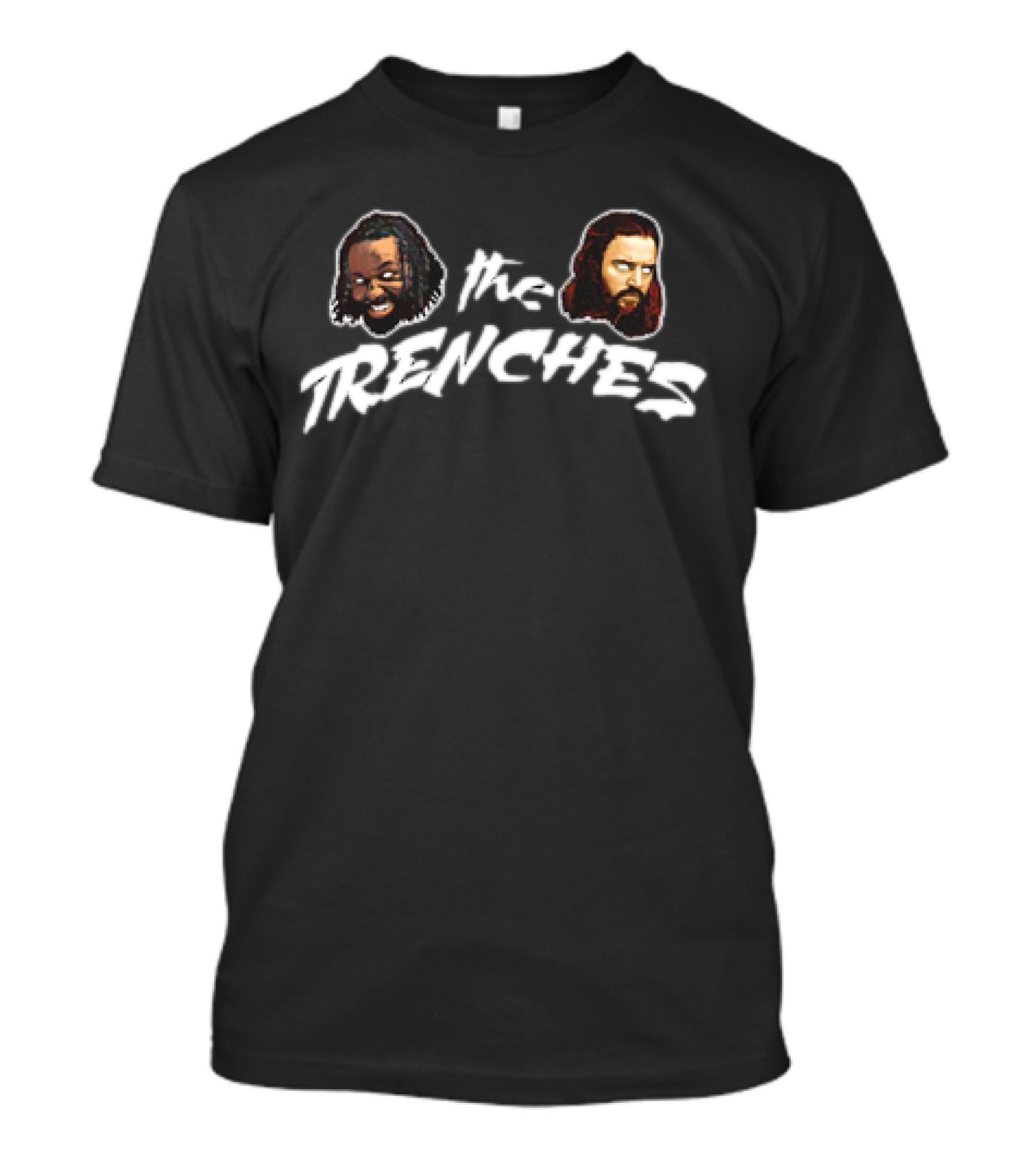 The Trenches Kyle O'reilly Theme AEW Wrestlers Faces T-Shirt