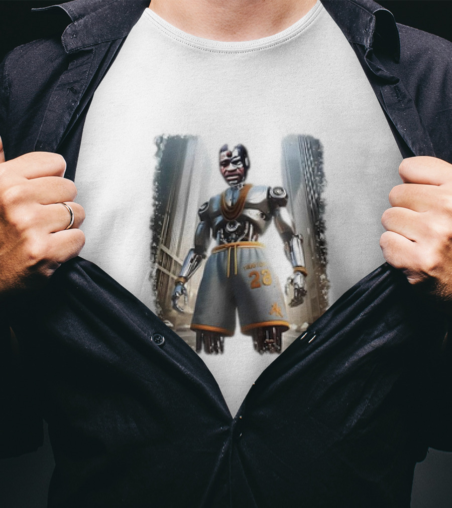 George Droyd 23 Robot Tribute In Loving Memory T-Shirt