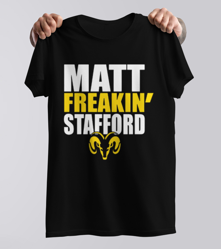 Los Angeles Rams Matt Freakin’ Stafford Iconic Ram T-Shirt