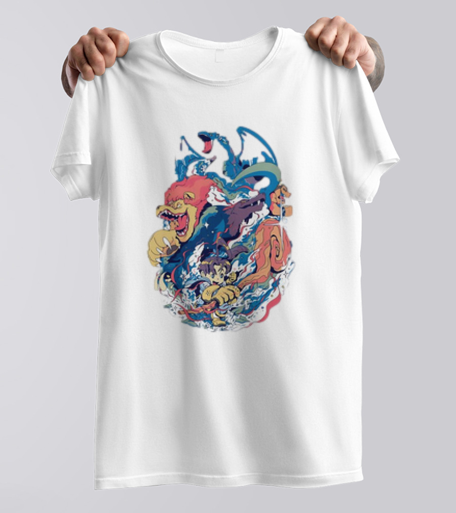 Quest 64 Magic 64 Elemental Beasts T-Shirt