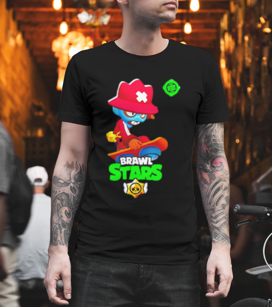 Ollie-G Skater Character Brawl Stars T-Shirt
