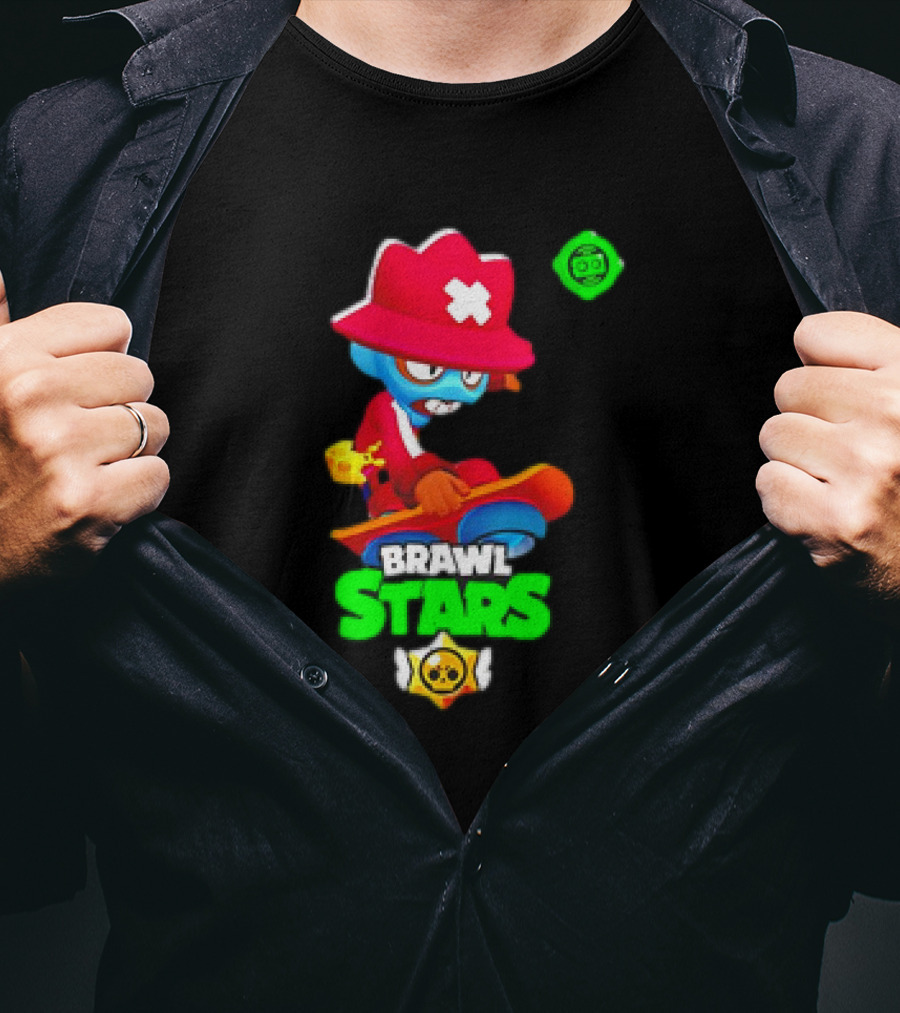 Ollie-G Skater Character Brawl Stars T-Shirt