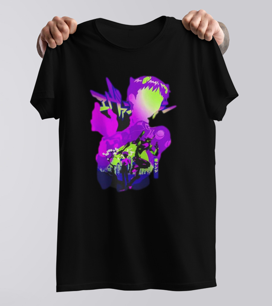 Shinji Ikari Neon Genesis Evangelion Eva-01 Dynamic T-Shirt