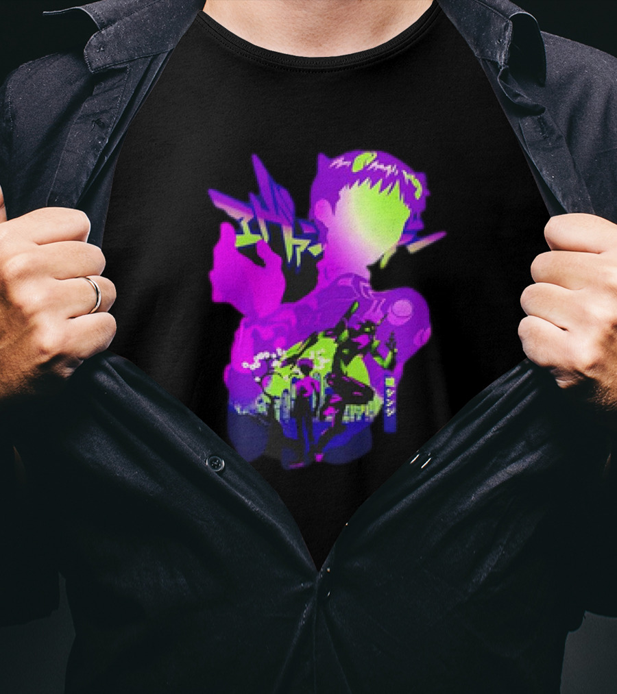 Shinji Ikari Neon Genesis Evangelion Eva-01 Dynamic T-Shirt