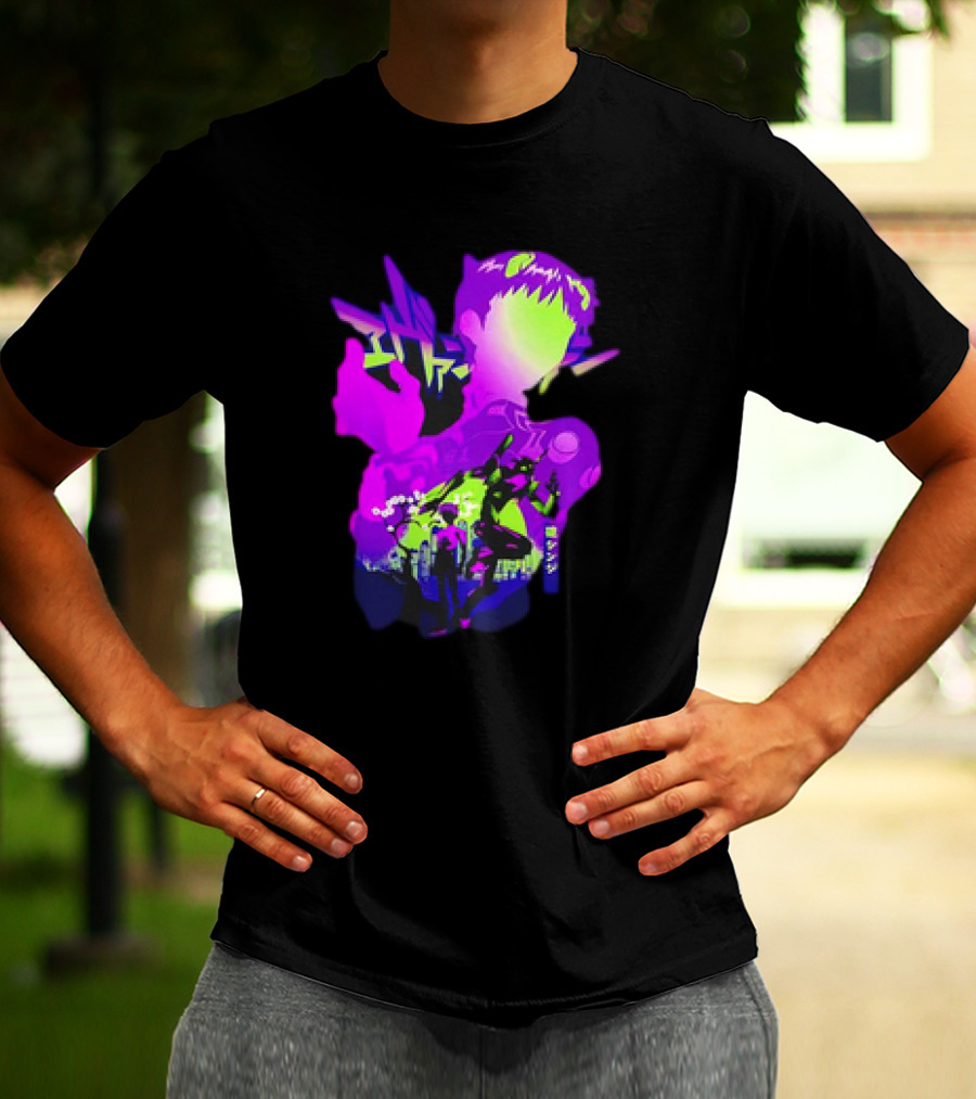 Shinji Ikari Neon Genesis Evangelion Eva-01 Dynamic T-Shirt