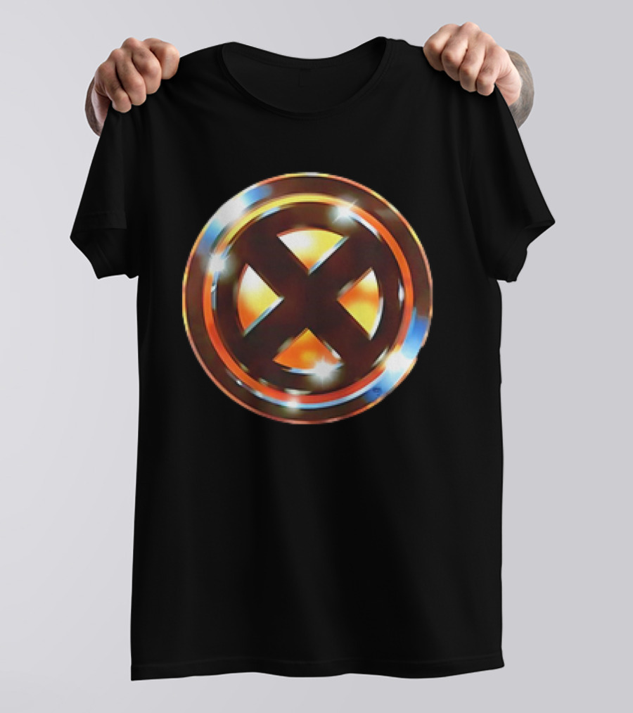 X-Men Logo X The 1989 Batman Mutants 1989 Logo Crossover T-Shirt