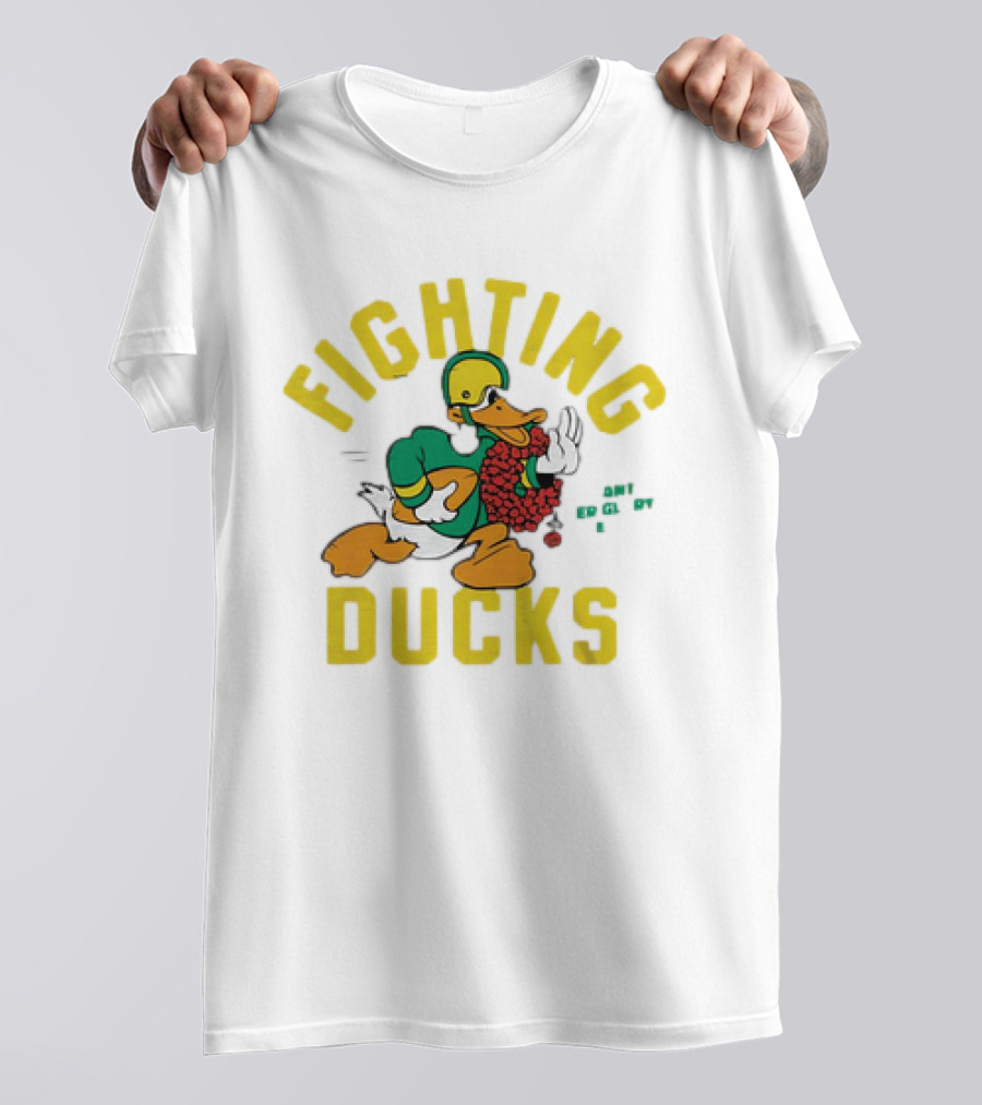 Fighting Ducks Oregon Ducks Chant Her Glory T-Shirt