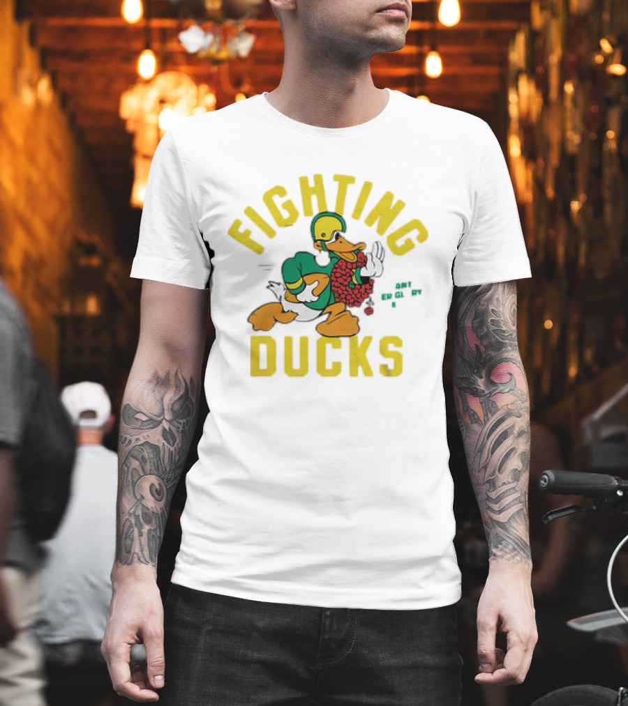 Fighting Ducks Oregon Ducks Chant Her Glory T-Shirt