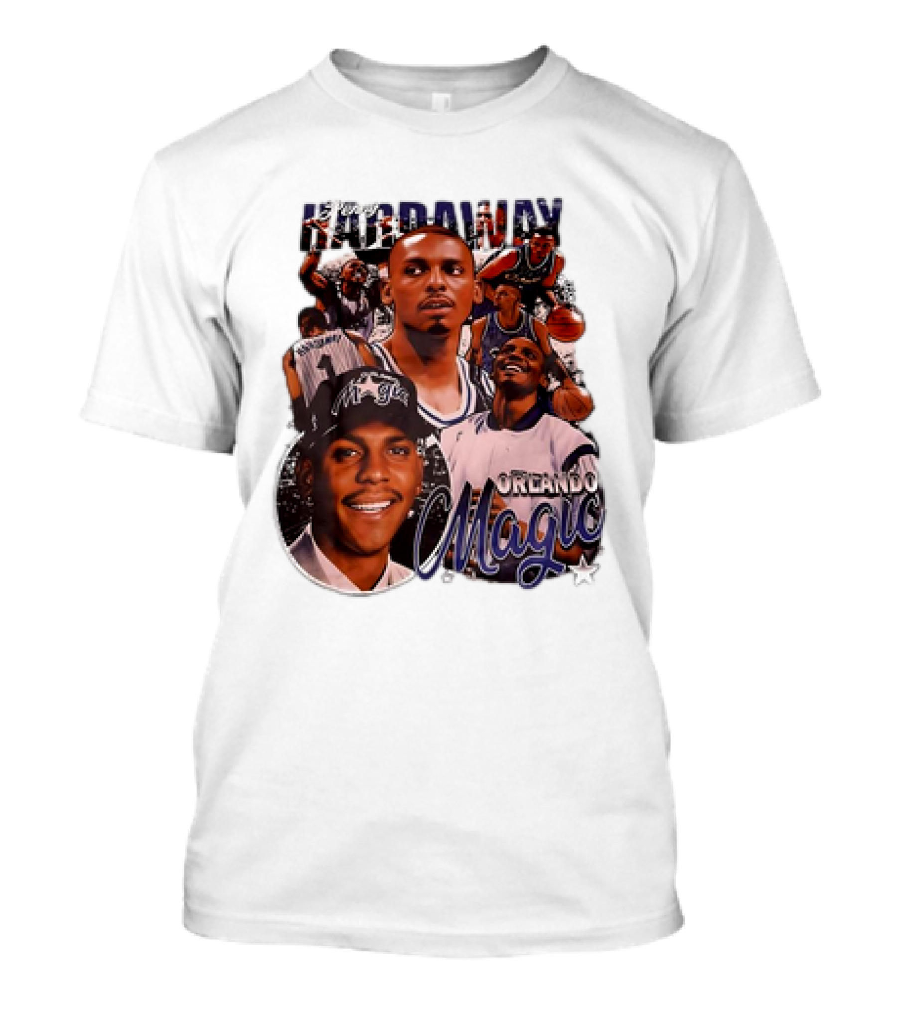 Hardaway Orlando Magic Retro Basketball Legend T-Shirt