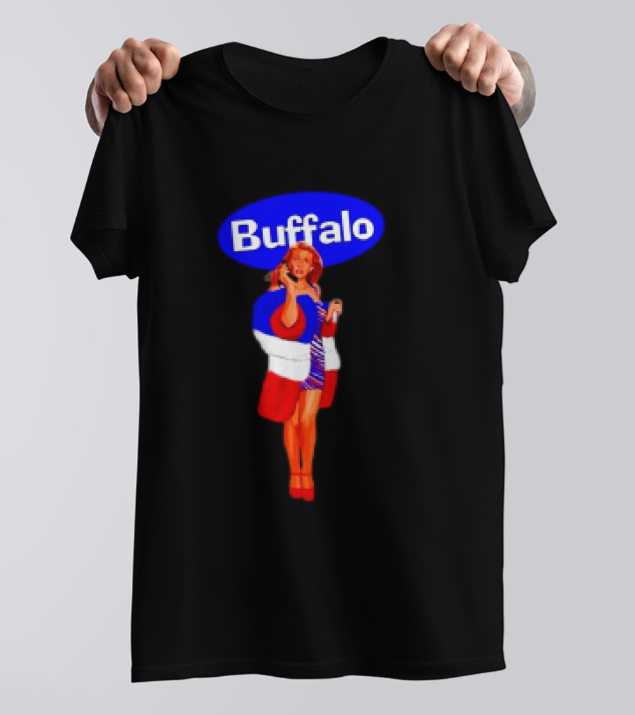 Buffalo Clueless Mafia Cher Iconic Look In Red White Blue T-Shirt