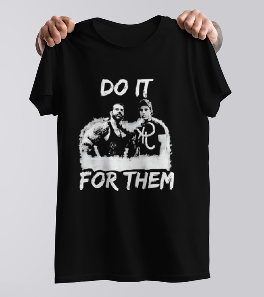 Do It For Them Retro Fitness Inspiration T-Shirt
